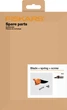 Ремкомплект секатора Fiskars PX94 (1026277) - зображення 2
