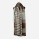 Палантин SumWin Гусиная лапка квадрат 22538-05 Шоколад/Голубой - изображение 1