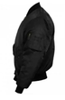 Тактическая куртка Mil-tec MA1 Flight Jacket (Bomber) Black 10402002-S - изображение 4