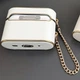 Шкіряний футляр Suitcase для навушників AirPods 3 White (ITS-00000068146_5) - зображення 4