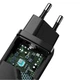 Зарядное устройство BASEUS GaN2 Lite Quick Charger 2 порта USB + Type-C 65W (CCGAN2L-B01) черное - изображение 2