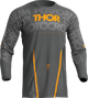 Джерсі THOR Pulse Mono, M, Сірий/Жовтий (2774184) - изображение 1