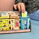 Детская развивашка Волшебный комодик Шкафы с одеждой Деревянный сортер ПСД061 - изображение 7