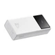 Зовнішній акумулятор повербанк Power bank Baseus Star-Lord Digital Display 30000mAh USB/Type-C, PD/QC, 22.5W/3A Білий - зображення 6