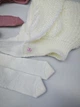 В'язана шапка капор для собак WowPaw біла розмір S/M - изображение 5
