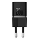 Зарядний мережевий пристрій Baseus GaN5 20W 1Type-C (CCGN050101) Black - изображение 7