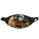 Поясная сумка бананка Панда Кунг-фу (GBP019) Gear Bag черная - изображение 1