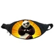 Поясная сумка бананка Панда Кунг-фу (GBP013) Gear Bag черная - изображение 1