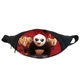 Поясная сумка бананка Панда Кунг-фу (GBP020) Gear Bag черная - изображение 1