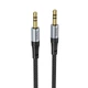 Кабель HOCO AUX Fresh audio Cable UPA26 1m black - изображение 1