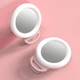 Кольцевая лампа с зеркалом GTM RGB 12см, 3 режима с креплением для телефона, планшета, USB Розовая - изображение 6