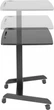 Приставной мобильный столик с регулировкой высоты Officepro ODM380B Black - изображение 2