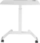 Приставной мобильный столик с регулировкой высоты Officepro ODM380W White - изображение 6