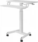 Приставной мобильный столик с регулировкой высоты Officepro ODM460W White - изображение 4