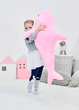 Мягкая игрушка IKEA Акула 100 см розовая ( a05 ) - изображение 5
