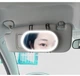 Зеркало в салон автомобиля на солнцезащитный козырек с LED подсветкой AIWA белый 04215 - изображение 11
