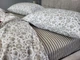 Комплект постільної білизни Комфорт Текстиль linen Клео Полуторній на гумці (2070175429) - зображення 3