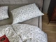 Комплект постільної білизни Комфорт Текстиль linen Клео Полуторній на гумці (2070175429) - зображення 5