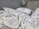 Комплект постільної білизни Комфорт Текстиль linen Блакіть Двоспалений (2070180004) - зображення 4