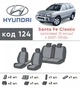 Модельные авточехлы Hyundai SANTA FE 2006-2012 из автоткани EMC-Elegant - изображение 2