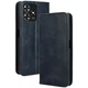 Чехол-книжка Deexe Retro Style для ZTE Blade V50 Design / Blade A73 - Blue - изображение 1