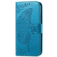 Чехол-книжка с рисунком UniCase Butterfly Pattern для Xiaomi Redmi Note 13 Pro 5G / Poco X6 - Blue - изображение 6