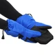 Варежки горнолыжные детские Zelart Luckyloong Action 8778 размер M-L (5-8 лет) Blue-Black - изображение 4