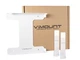 Крепление на стену ViMount PlayStation 4 PS4 SLIM + 2шт держателей для геймпадов Dualshock 4 белый - изображение 1