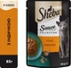 Упаковка влажного корма для кошек Sheba с индейкой в соусе 85 г 28 шт (4770608265427) - изображение 3
