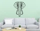 Декоративное панно на стену из дерева Upwood Decor Слон Elephant 64.5 х 50 см black - изображение 1