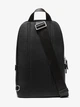 Чорний шкіряний рюкзак- слинг для чоловіків Michael Kors Cooper Pebbled Leather Sling Pack - зображення 3