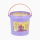 Кинетический песок Danko Toys KidSand 1000гр с пасочками фиолетовый (KS-01-01VL) - изображение 1