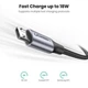 Кабель UGREEN US290 Micro USB 2.0 Cable 1M Metal/Black (UGR-60146) (UGR-60146) - зображення 3