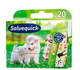 Plastry Salvequick Animal Planet dla dzieci 20 szt (7310610014063) - obraz 1