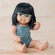 Кукла Miniland девочка азиатка в очках 38 см в одежде подарочная коробка - изображение 4