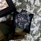 Мужские часы Patriot 005CMGYSU ЗСУ Серый камуфляж Паракордовый ремешок Army Green + Коробка - изображение 2