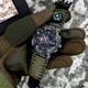 Мужские часы Patriot 005CMGYSU ЗСУ Серый камуфляж Паракордовый ремешок Army Green + Коробка - изображение 3