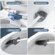 Гнучка силіконова щітка для унітазу з тримачем Cleaner Toilet Brush 384 - зображення 5