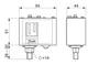 Реле давления Danfoss KPI 35, 0.2 - 8 бар, 10 Ампер 1/4" НР - изображение 10