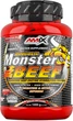 Говяжий протеин Amix Anabolic Monster Beef Protein порошок 1000 г Strawberry-Banana (8594159535077) - изображение 1
