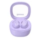 Бездротові навушники Baseus Bowie WM02 True Wireless Earphones BT5.3 40/300mAh 5h (NGTW180105) Purple - зображення 7