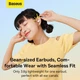 Бездротові навушники Baseus Bowie WM02 True Wireless Earphones BT5.3 40/300mAh 5h (NGTW180102) White - изображение 11