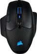 Игровая беспроводная мышь Corsair Dark Core RGB Pro Wireless / Bluetooth / Радиоканал / PixArt PAW3392 / 18000 DPI / 8 кнопок / RGB подсветка / Съемный кабель / Черная (CH-9315411-EU) (102062382) - Б/У - изображение 1