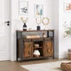 Комод у вітальню Brown Loft_Apartament 100 х 33 х 80 см коричневий чорний - зображення 3