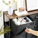 Комод у вітальню Brown Loft_Apartament 80 х 30 х 81,5 см коричневий чорний - зображення 4