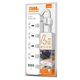 Мережевий фільтр LDNIO SC4408EU 4 розетки 4 USB 3.4A 2М електричний подовжувач швидка зарядка для пристроїв Auto ID Незалежні вимикачі Білий - изображение 2