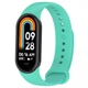 Ремешок для фитнес браслета Xiaomi Mi Band 8,9,10 бирюзовый - изображение 1