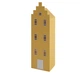 Детский шкаф-домик Амстердам Little Room Little Room Baby House желтый (ZHO-44434-1) - изображение 2