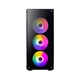 Корпус 1stPlayer V3-B-BK-4F1 Black без БП - изображение 6