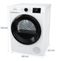 Сушильна машина Gorenje DNE83/GN (SP22/4253) (6895562) - зображення 9